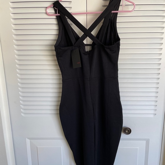Nasty Gal Dress Low Cut Open Back Bodycon M NWT - Picture 2 of 5